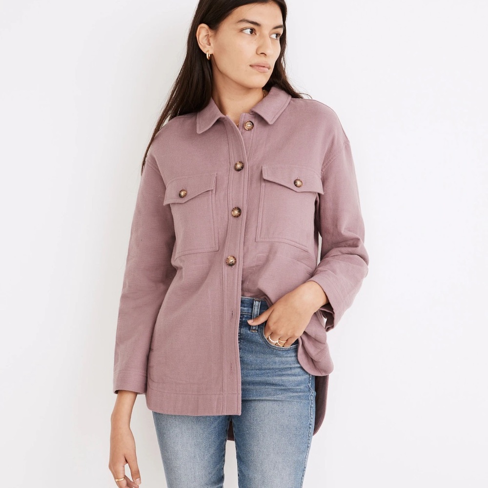 Madewell Waffleback Branner Shirt Jacket